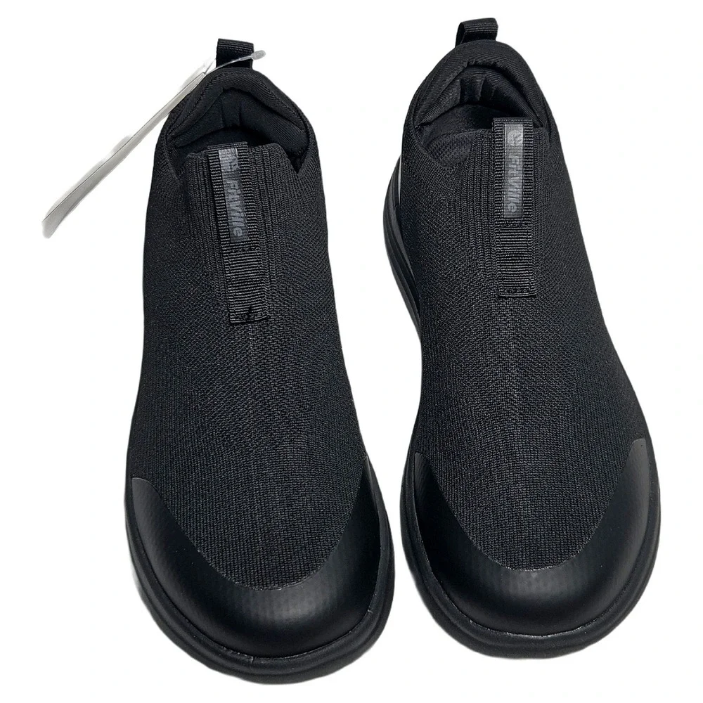 FitVille BriskWalk Recovery Slip-On Sneakers Womens 8EW EU 38.5 Wide Black NWT
